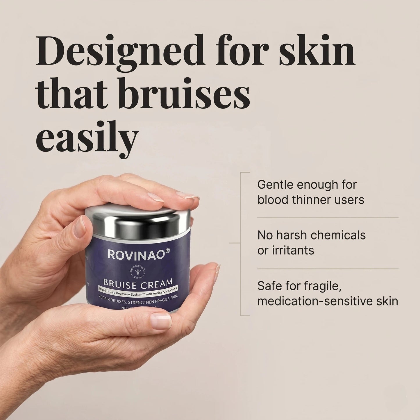 💥75K+ SOLD💕- ROVINAO® Bruise Repair & Skin-Strengthening Cream