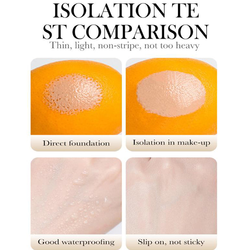 3-color Delicate Hydration Brighten Skin Tone Waterproof Concealer Isolation Cream