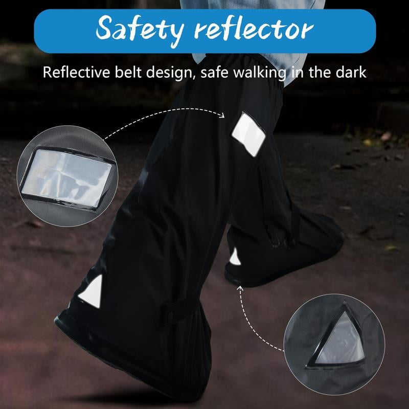 Waterproof Rain Boot Shoe Cover Non-Slip Waterproof Boot Covers for Snow & Rain