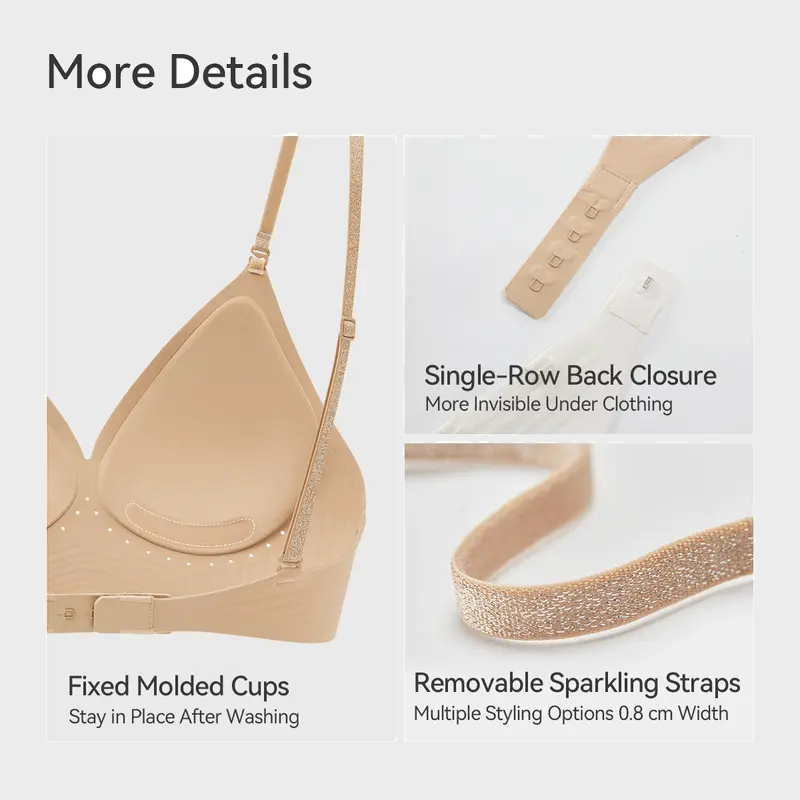 Seamless Low Back Multiway Bra