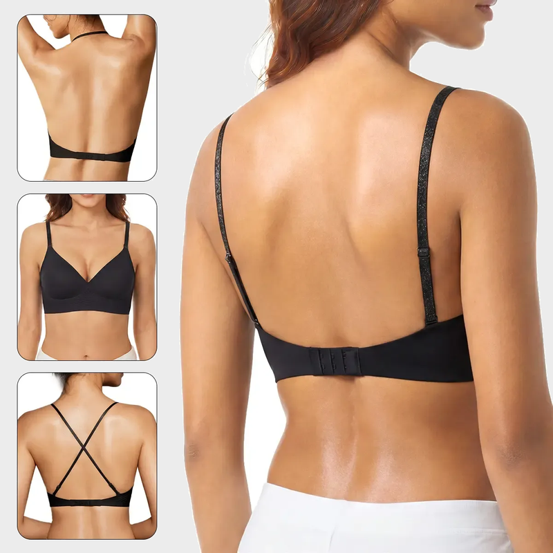 Seamless Low Back Multiway Bra