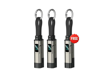 ⏰️Limited Time Flash Sale 🔥4-in-1 Digital Display Keychain Charging Cable