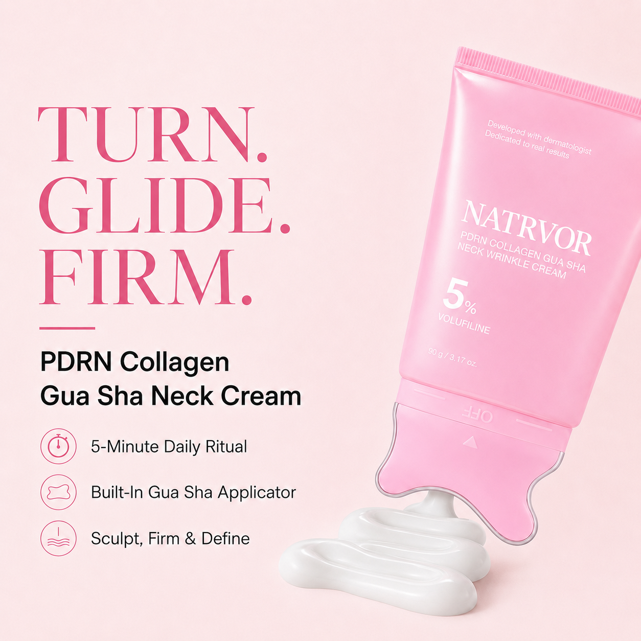PDRN Collagen Gua Sha Neck Wrinkle Cream