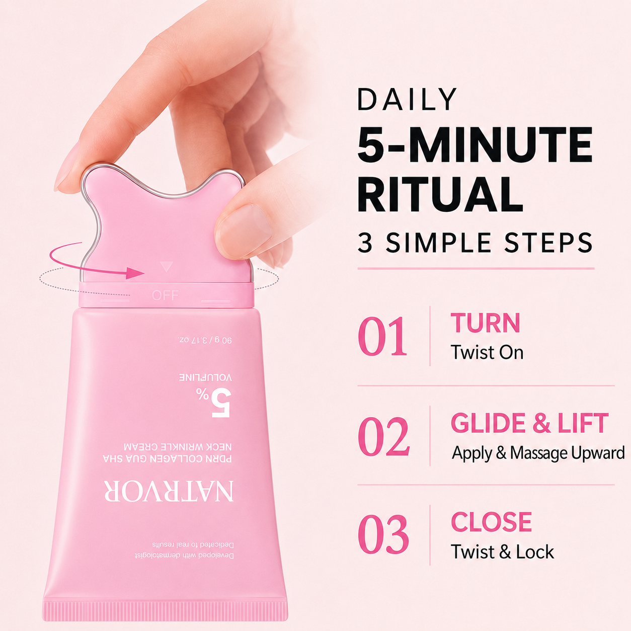 PDRN Collagen Gua Sha Neck Wrinkle Cream