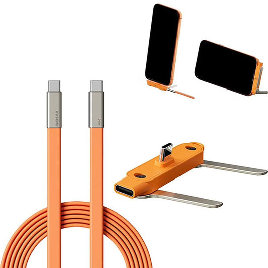 Type-C Fast Charging Cable With Detatchable Stand