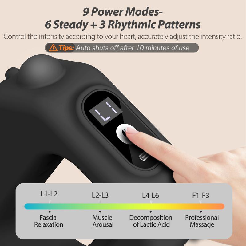 3-in-1 vibrerende fascia-ringmassage