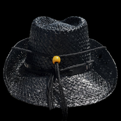 PRE-ORDER (LATE AUGUST) BLACK ICE COWBOY HAT