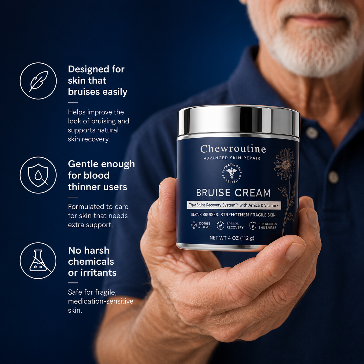 💥100K+ SOLD💕- ChewRoutine® Bruise Repair & Skin-Strengthening Cream