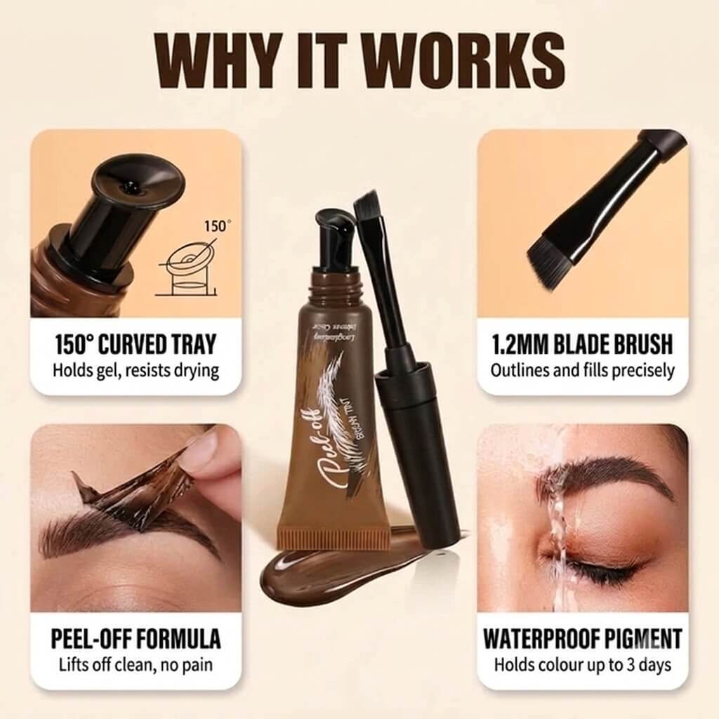Peel-Off Brow Tint