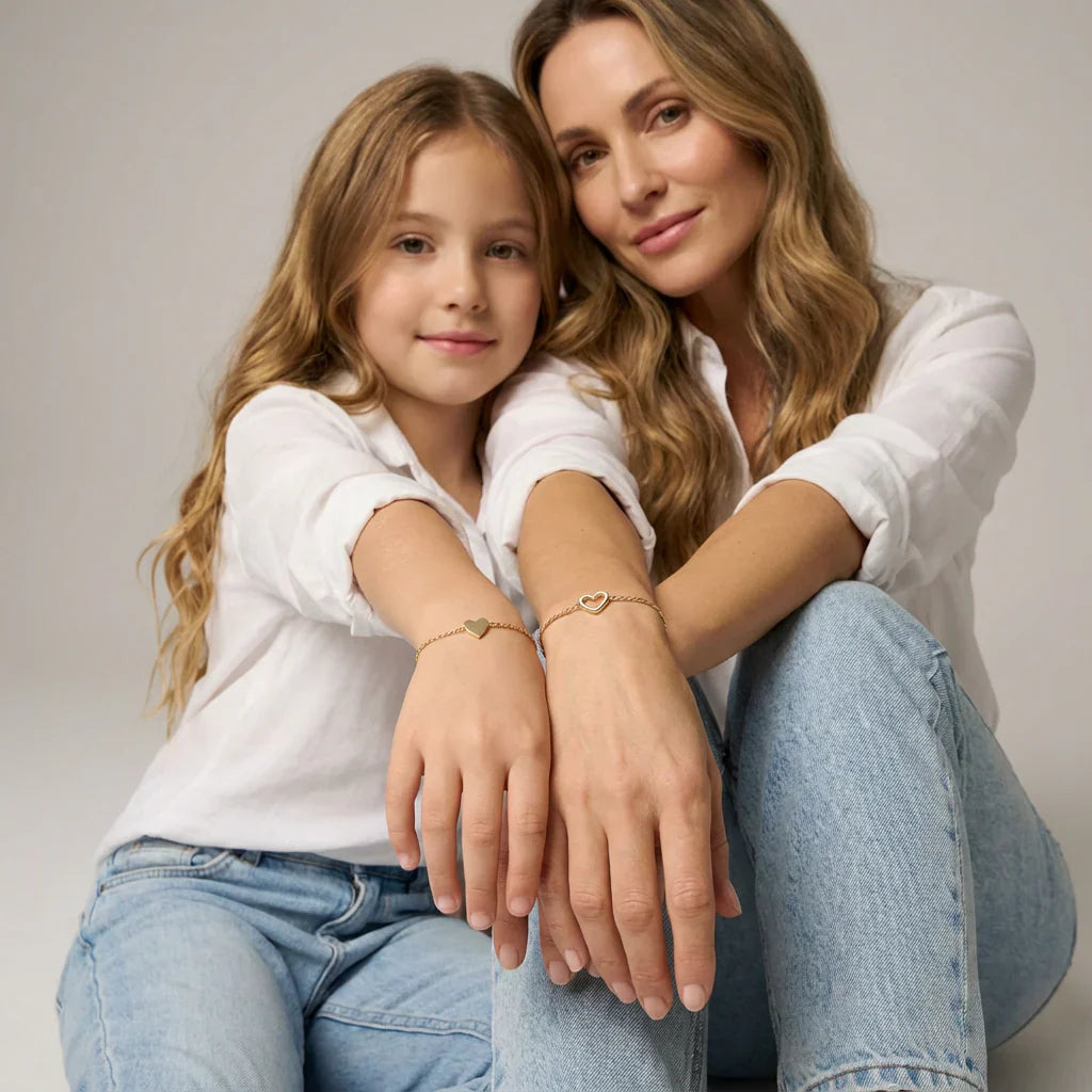 Matching Hearts Bracelet