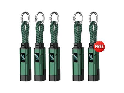 ⏰️Limited Time Flash Sale 🔥4-in-1 Digital Display Keychain Charging Cable