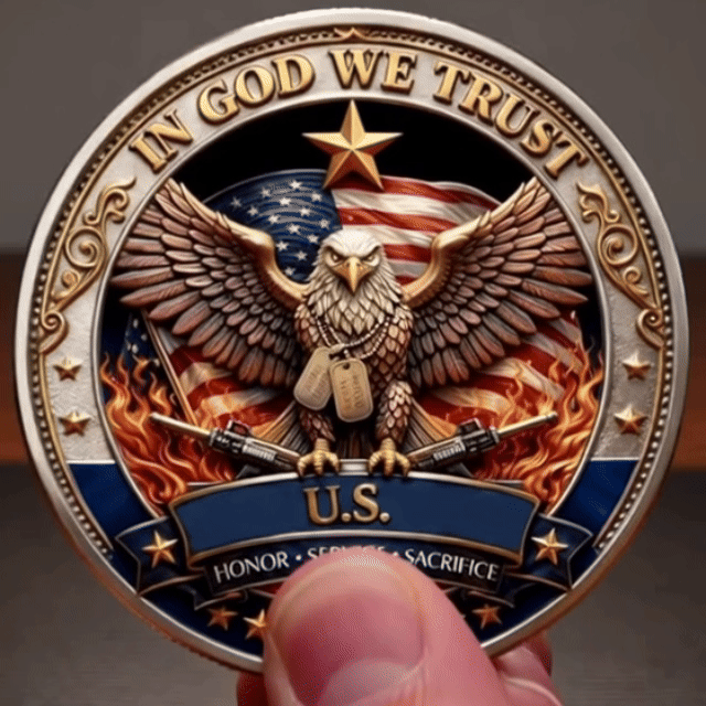 🔥Last Day 50% OFF🔥250 Years of Freedom Veteran Tribute Coin