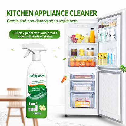 Plainlygoods Household Kitchen Cleaner Spray - Liquid Grease Remover for Stovetops, Range Hoods - 318 ml/Bottle M1, Summer Vibes ,Summer Wins