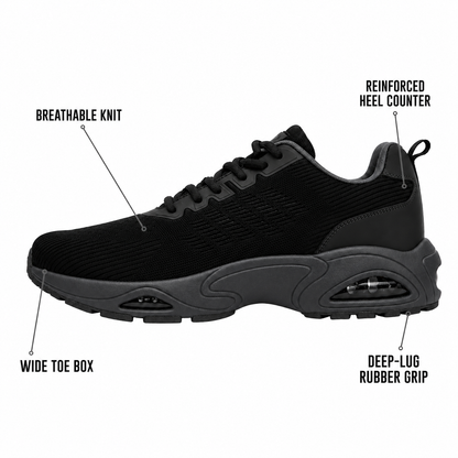 Faventina™ SHIFT-12 — Work Sneakers for Men | 12-Hour Support on Hard Floors