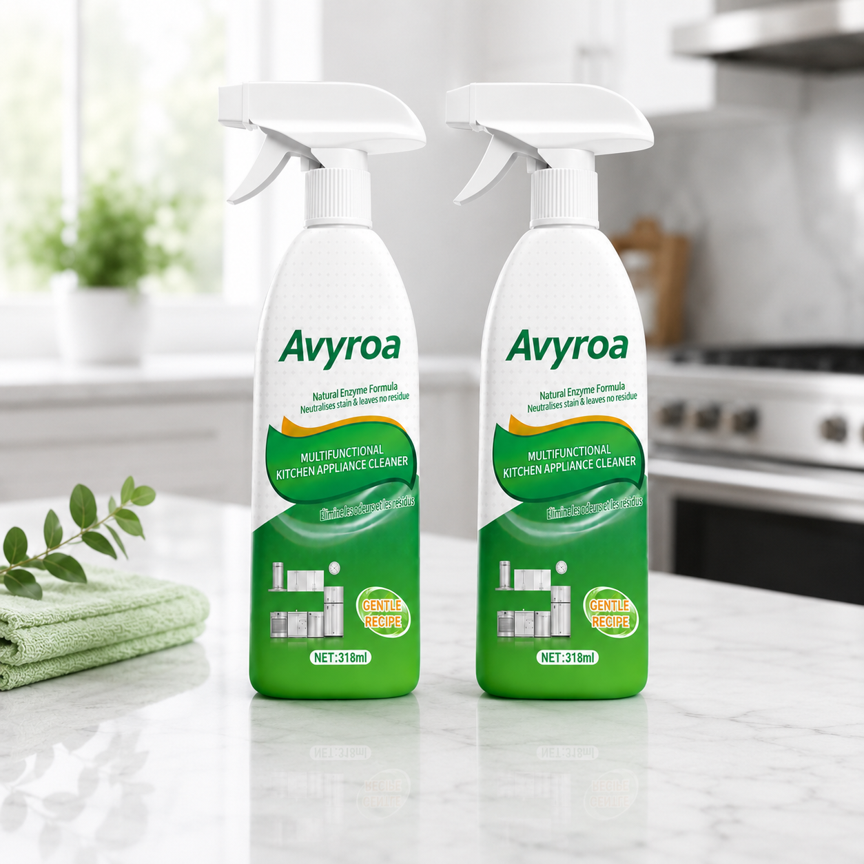 💥LAST DAY SALE 79% OFF💥Kitchen Spray Cleaner and Degreaser for Kitchens,Counter tops,Ovens,and Appliances
