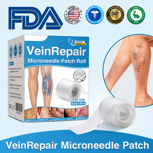 VeinRepair Microneedle Patch Roll⚡Instant Relief, Long-Term Results