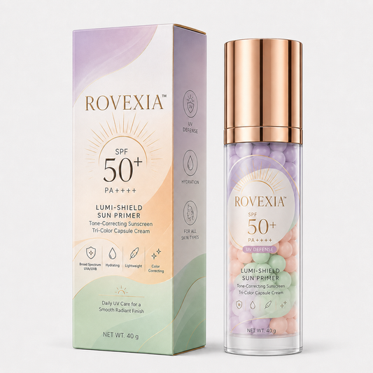 ROVEXIA™ Three-Color Protective Isolation Cream with SPF 50 Coverage