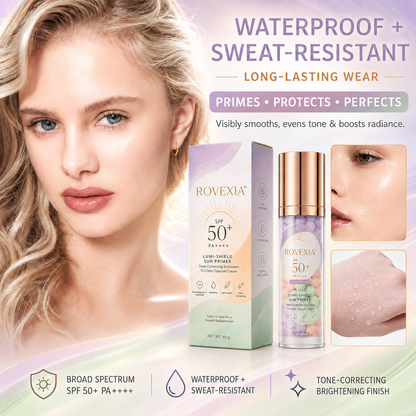 ROVEXIA™ Three-Color Protective Isolation Cream with SPF 50 Coverage