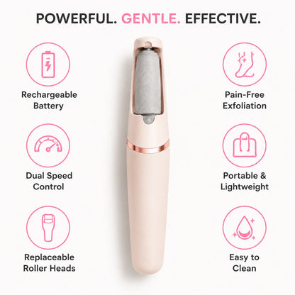 Valanea SilkSmooth Pro™ Electric Foot Callus Remover