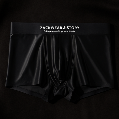 BEAUTY- 4 PCS Luxury Ice Silk Boxers For Men