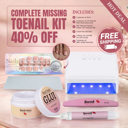 GLUI For Missing & Damaged Toenails