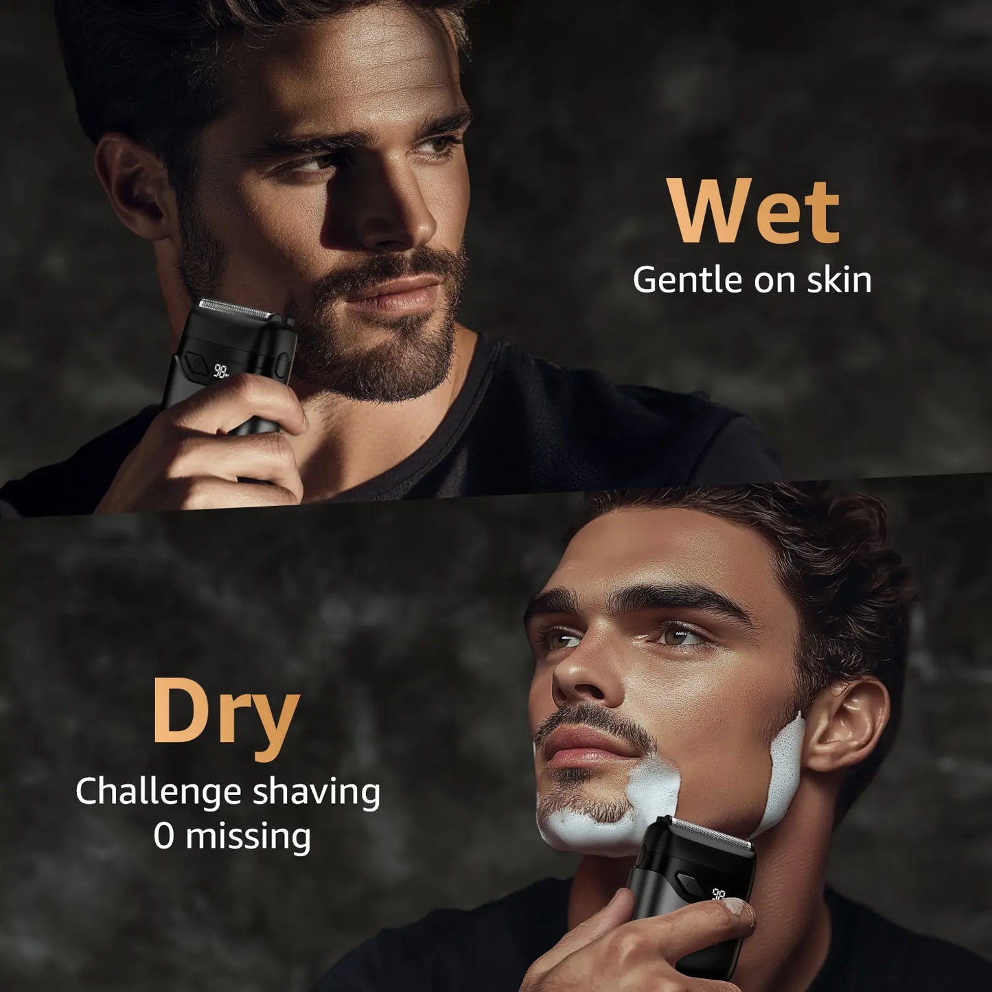 🪒 Men’s Mini Foil Shaver – IPX7 Waterproof Wet & Dry Portable Razor