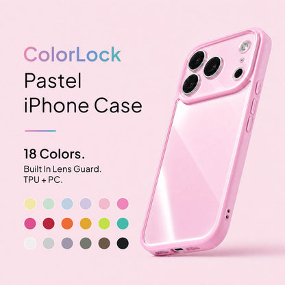 ColorLock Pastel iPhone Case