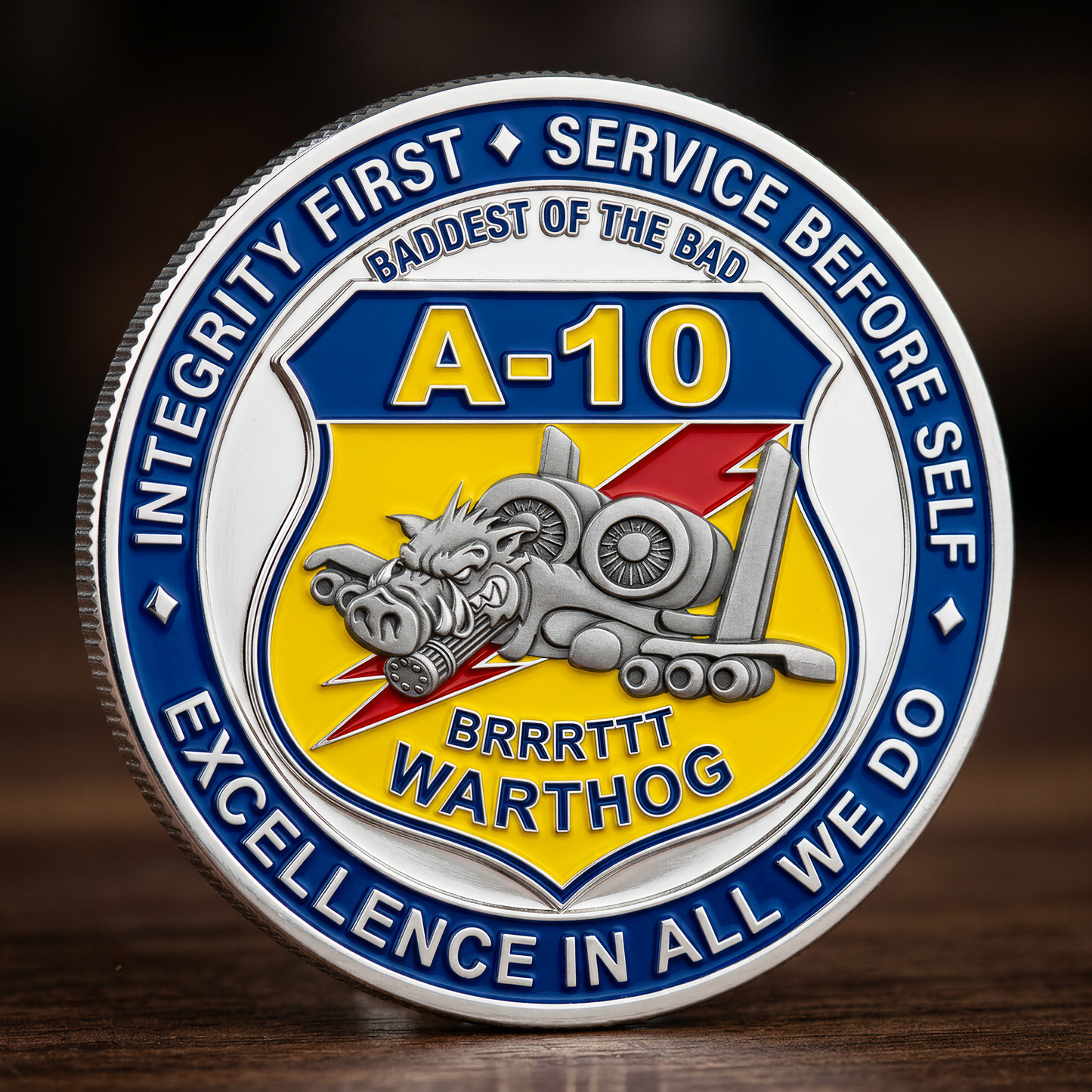 🔥Last Day 50% OFF 🔥Exclusive “Warthog"🐗 A-10 Thunderbolt II BRRRTTT Edition Air Force Birthday Commemorative Coin 🇺🇸