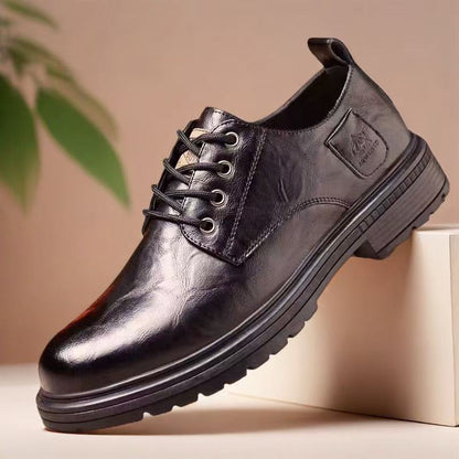 British-style business leather shoes