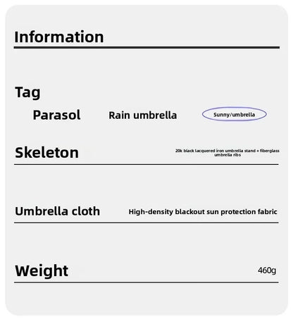 Automatic Umbrella - Loop Buckle