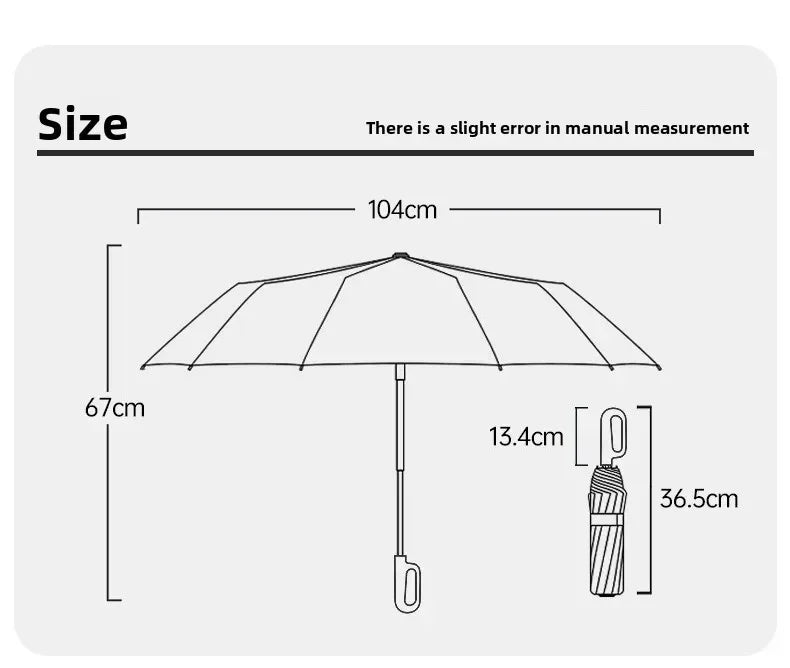 Automatic Umbrella - Loop Buckle