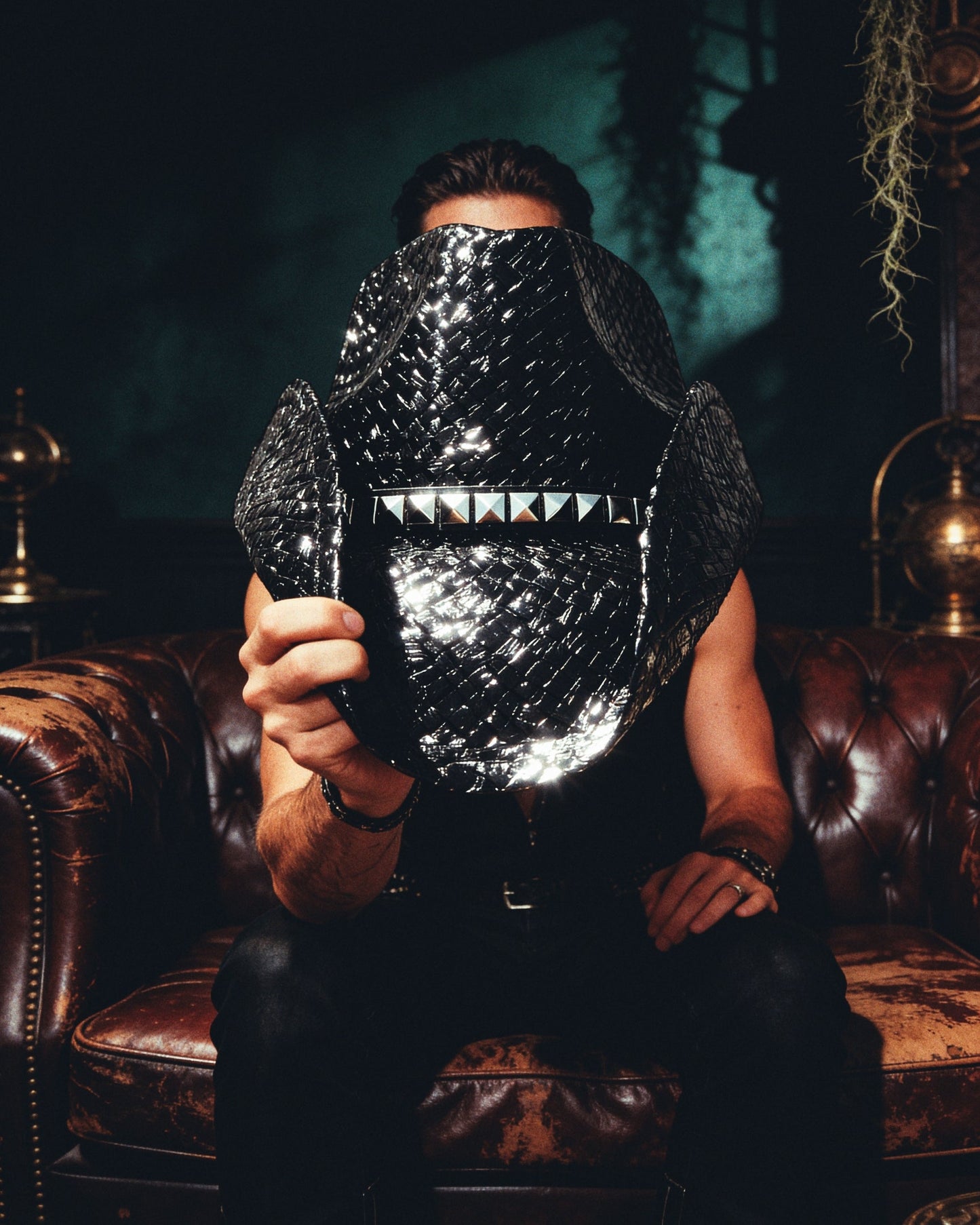 PRE-ORDER (LATE AUGUST) BLACK ICE COWBOY HAT