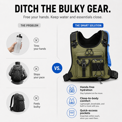 2L Hydration Running Vest | Lightweight Trail Pack