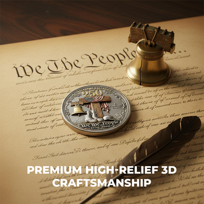 🔥Last Day 50% OFF🔥250 Years of Freedom Veteran Tribute Coin