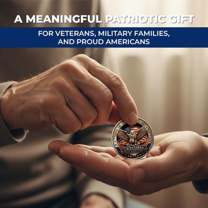 🔥Last Day 50% OFF🔥250 Years of Freedom Veteran Tribute Coin