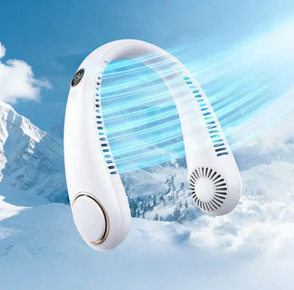 Portable Neck Fan, Bladeless Wearable Personal Fan