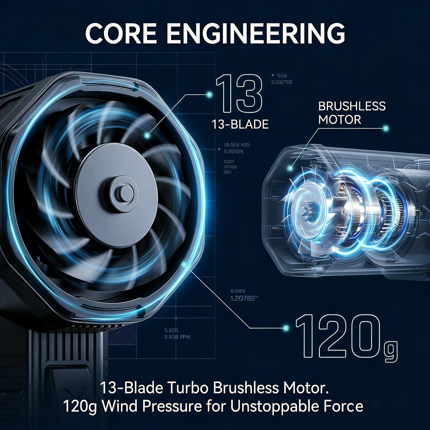 🔥180W Ultra-Powerful Cordless Electric Air Duster