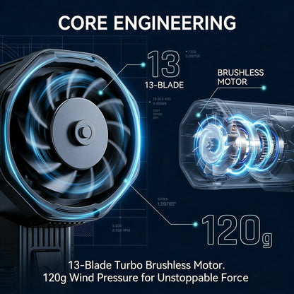 🔥180W Ultra-Powerful Cordless Electric Air Duster