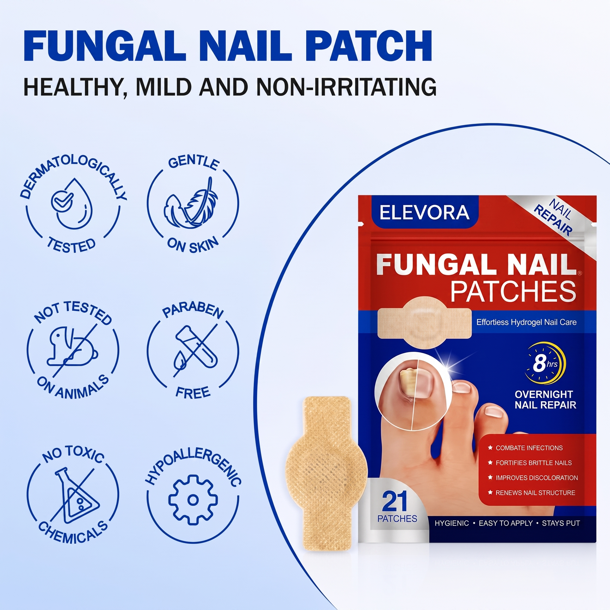 Elevora Fungal Nail Repair Patches