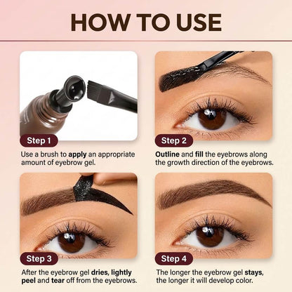 Peel-Off Brow Tint