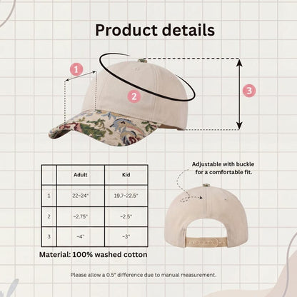 My Husband Out Here FLoral Hat