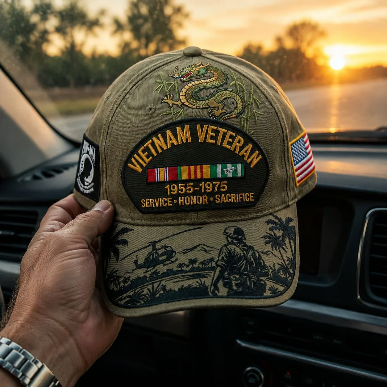 🎖️ - Vietnam Veteran Tribute Cap