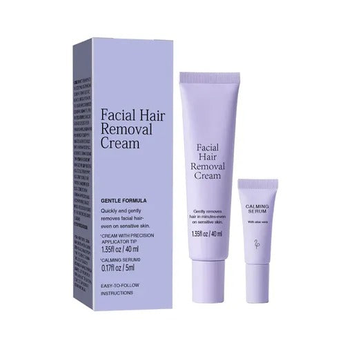 🔥Gentle and Painless Facial Hair Removal Cream （🎁Buy more save more)