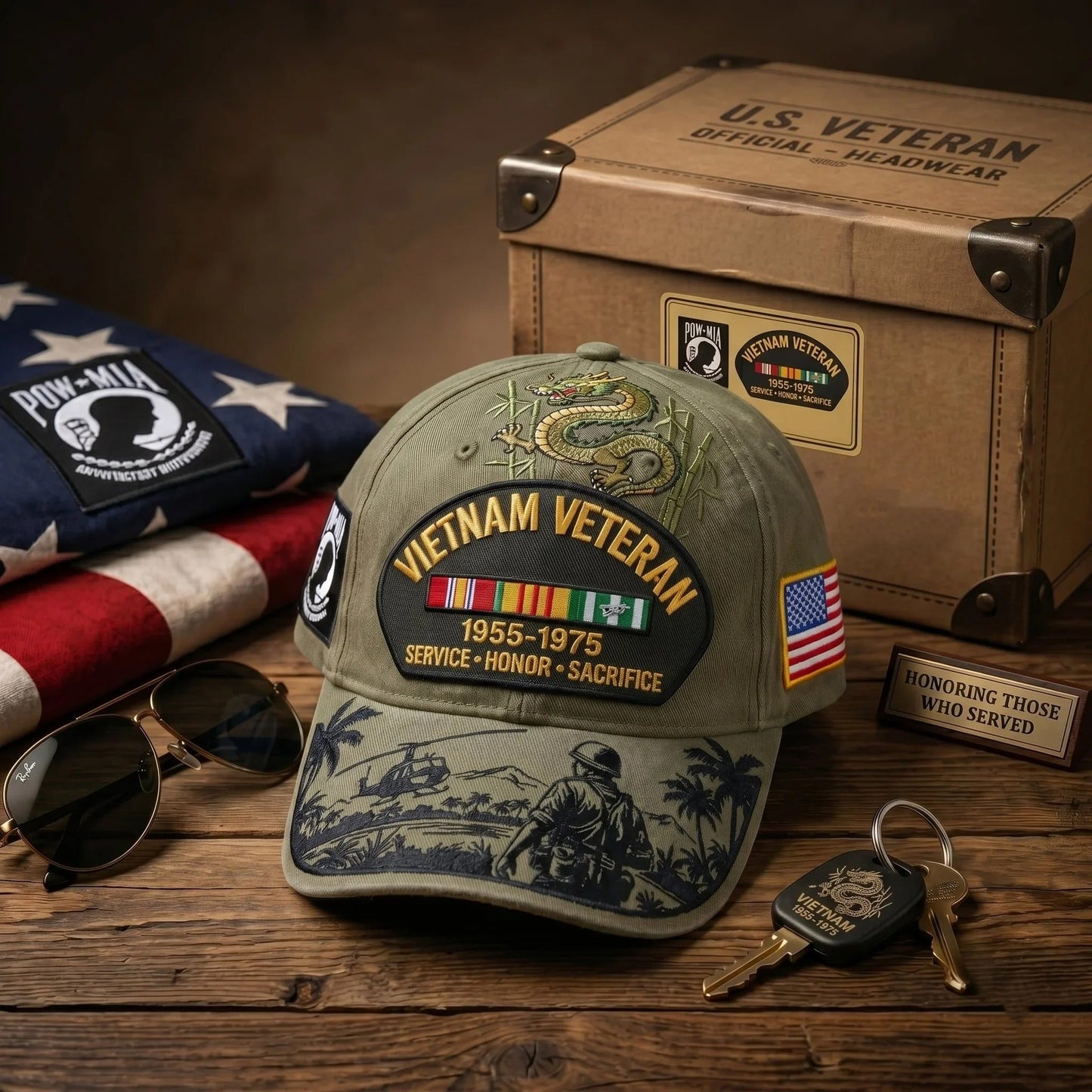 🎖️ - Vietnam Veteran Tribute Cap