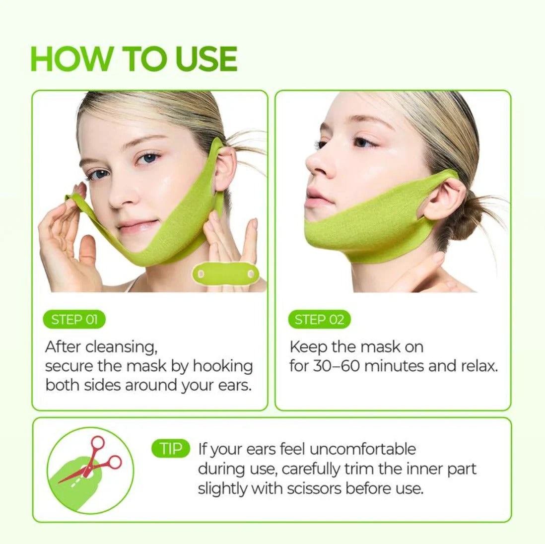 🔥Final 3 Hours: 50% OFF ！！！！Novocanvas Cactus V-Lift Face Band