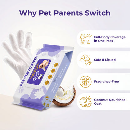 Anovri Pet Glove Wipes