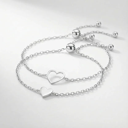 Matching Hearts Bracelet