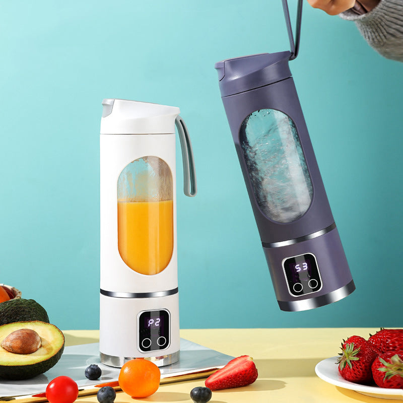 🏆LAST DAY 50% OFF🍹Portable Digital Multimode Juicer Blender✨LED Smart Display Leak-Proof For Travel & Office🎒