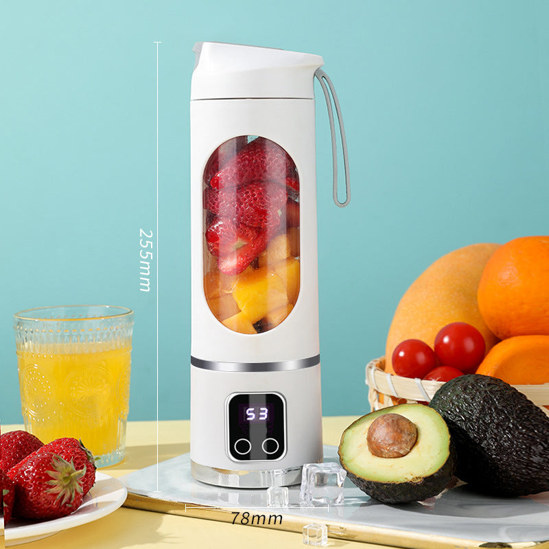 🏆LAST DAY 50% OFF🍹Portable Digital Multimode Juicer Blender✨LED Smart Display Leak-Proof For Travel & Office🎒
