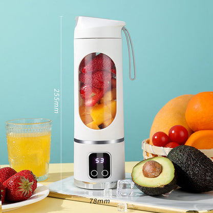 🏆LAST DAY 50% OFF🍹Portable Digital Multimode Juicer Blender✨LED Smart Display Leak-Proof For Travel & Office🎒